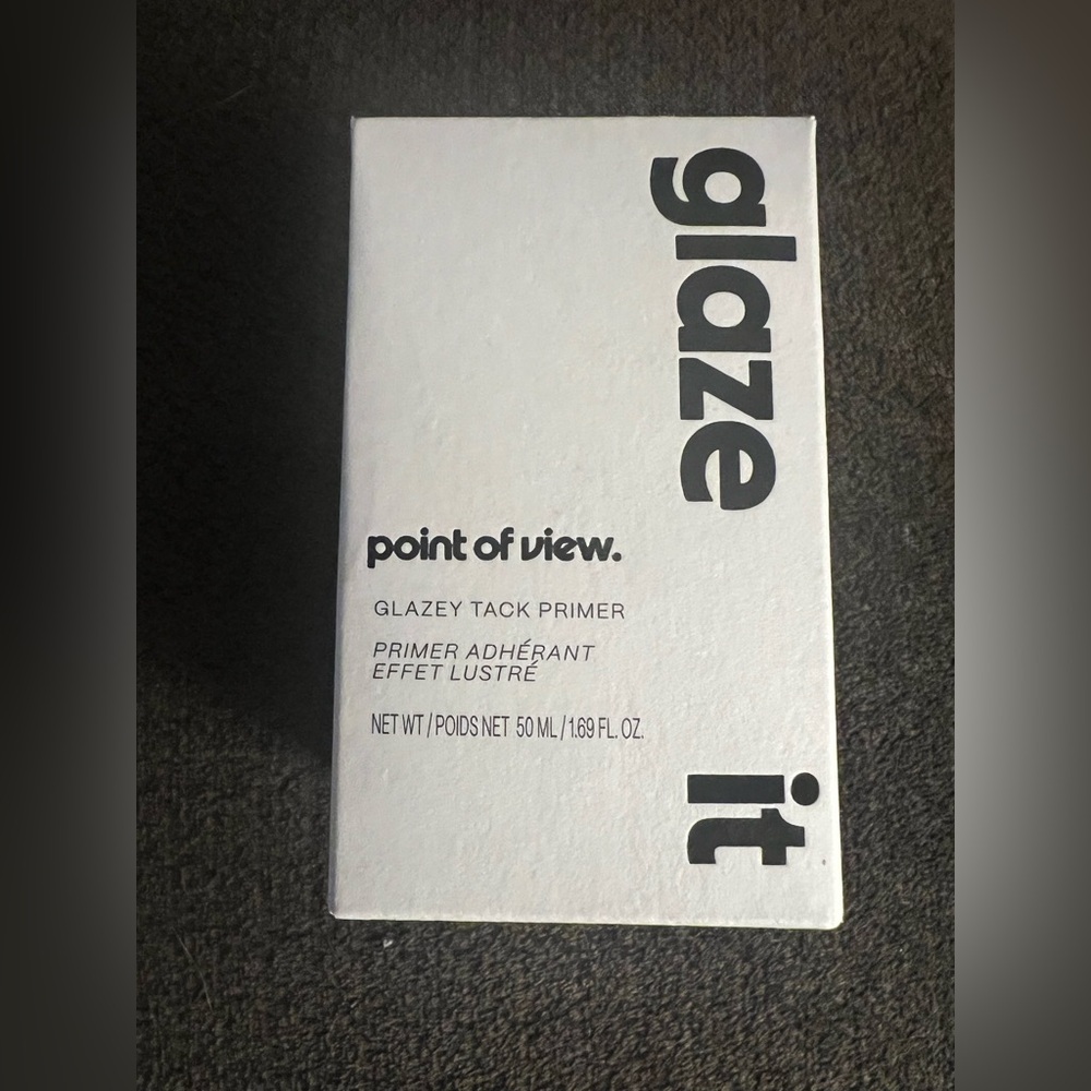 NIB Glaze It..POINT OF VIEW  GLAZY TACK PRIMER 50 ml